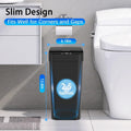 12L Smart Trash Bin Rubbish Motion Sensor Touchless Bathroom Odourles Toilet Can
