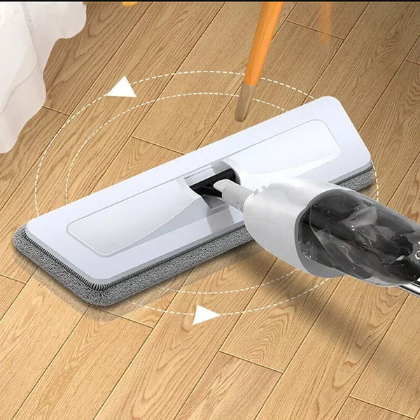 Spray Mop Microfibre Pad Floor Cleaning Mop For All Floor Types Bottle  2 Pads