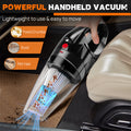 Mini Cordless Vacuum Cleaner Car Handheld Vacuum Power Suction USB Rechargeable
