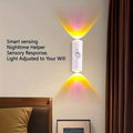 Magnetic RGB LED Night Light Smart Motion Sensor USB Rechargeable Ambient Lamp