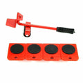5 PCS Heavy Duty Furniture Shifter Lifter Set Wheel Moving Removal Slider Moving
